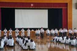 壮行会・学校祭色決めを行いました！
