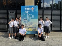放送部が全国大会に出場しました。