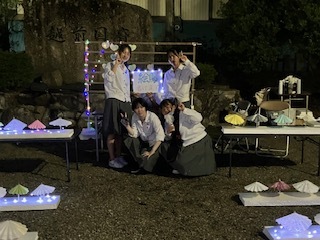 武生東高等学校　Hino・Quest（【2023年度2年生】越前市地域貢献活動支援補助事業「おそんじゃ祭り×越前和紙の魅力でLet’sまちおこし」のイベントを実施しました）