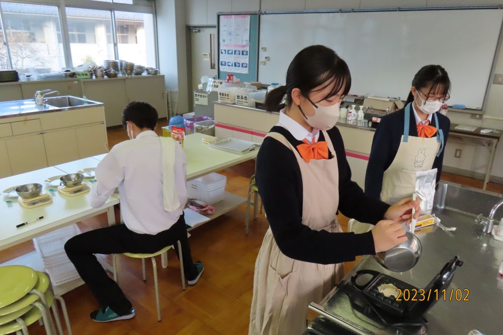 武生東高等学校　Hino・Quest（【2023年度2年生】理数探究基礎？化学の実験？いいえ。地域学です。（2年：越前そばチーム））