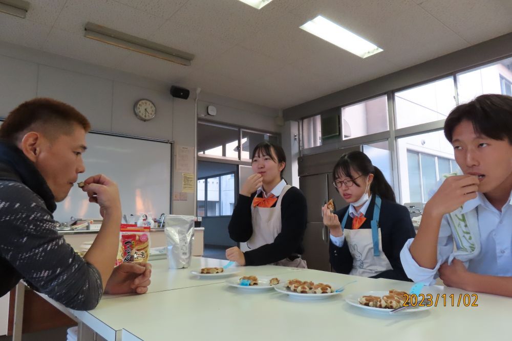 武生東高等学校　Hino・Quest（【2023年度2年生】理数探究基礎？化学の実験？いいえ。地域学です。（2年：越前そばチーム））