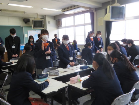 武生東高等学校　国際科　行事 「国際科英語セミナー」