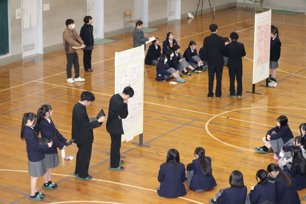 武生東高等学校　Hino・Quest（令和７年度 ＨＩＮＯ・Ｑｕｅｓｔ成果報告会を開催しました）